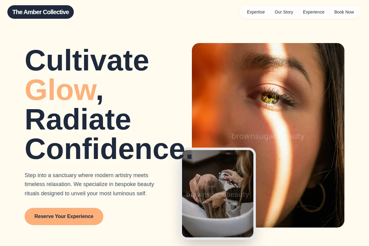 Taupe Beauty Salon
