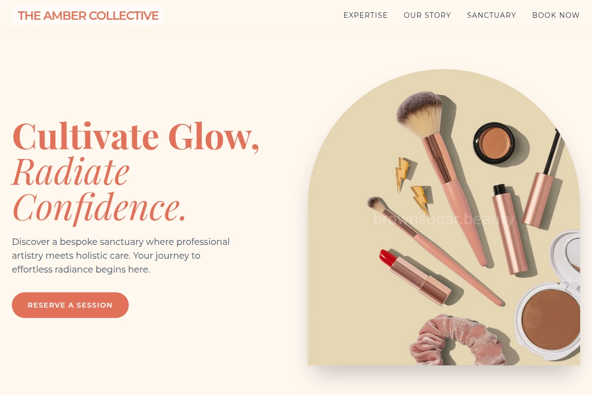Cream Beauty Salon
