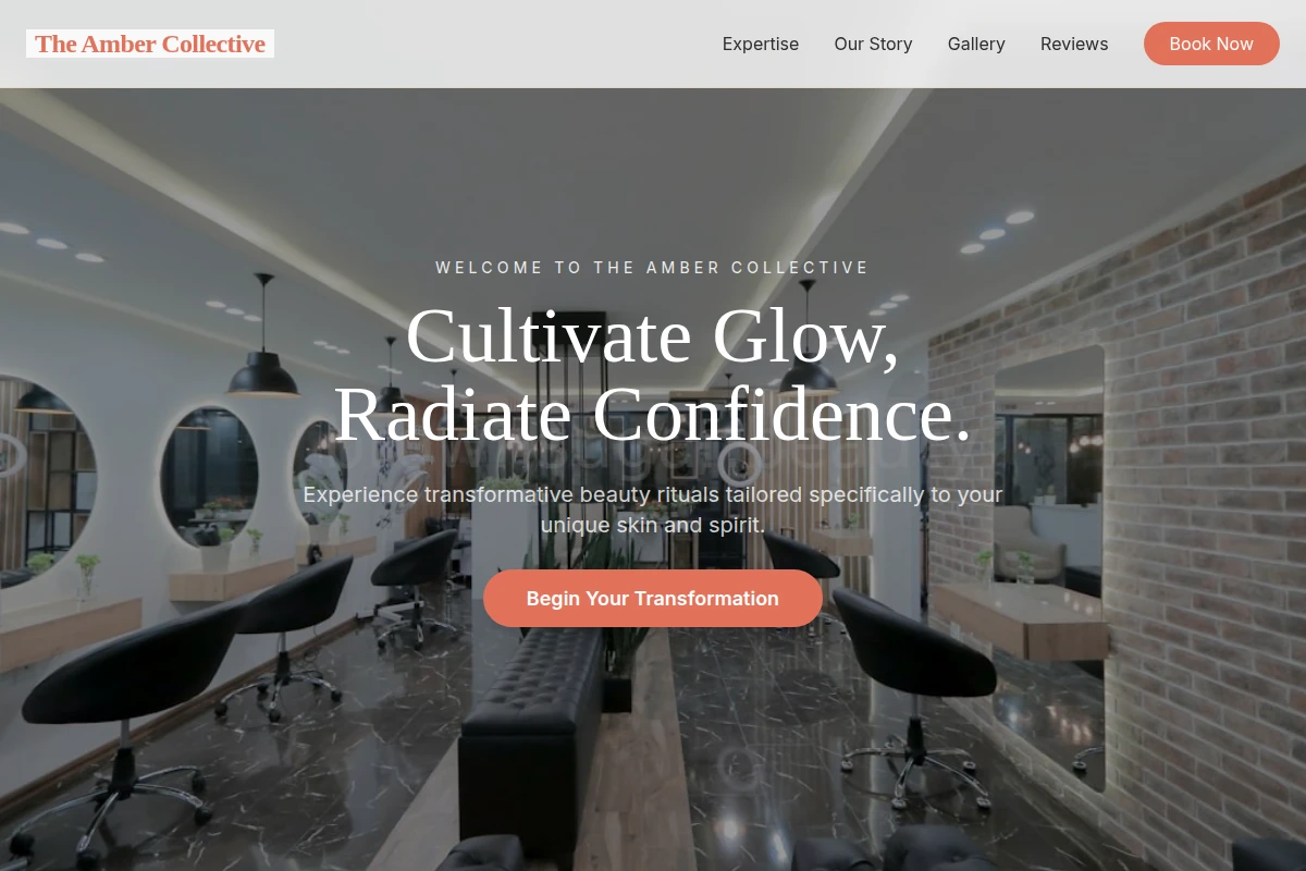 Cream Beauty Salon
