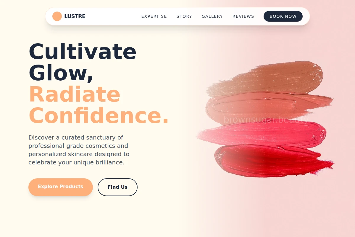 Lustre Cosmetics Beauty Supply Store