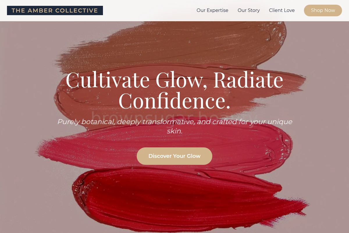Organic Cosmetics Beauty Supply Store
