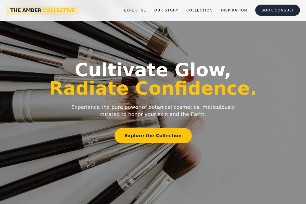 Organic Cosmetics Beauty Supply Store