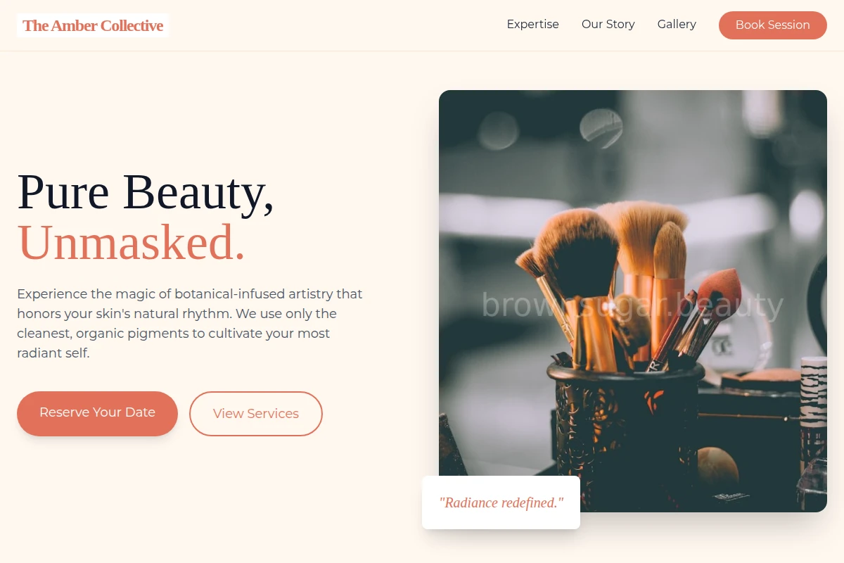 Organic Makeup Artist